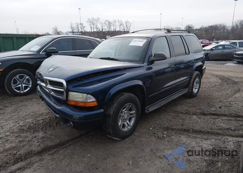 2002 Dodge Durango Slt z USA, uszkodzony, nr VIN 1B4HR48N82F152489